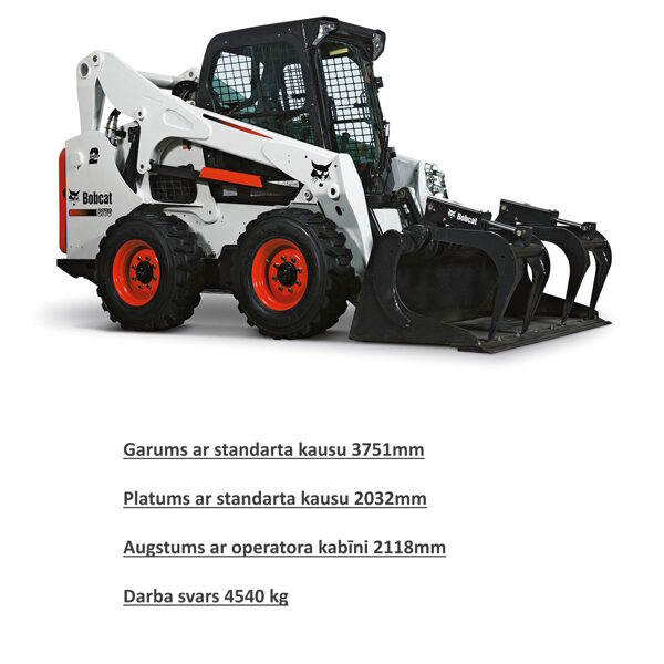 IEKRĀVĒJS  Bobcat S850