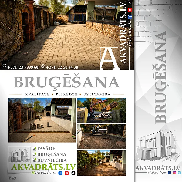 Bruģēšana un teritorijas sagatavošana