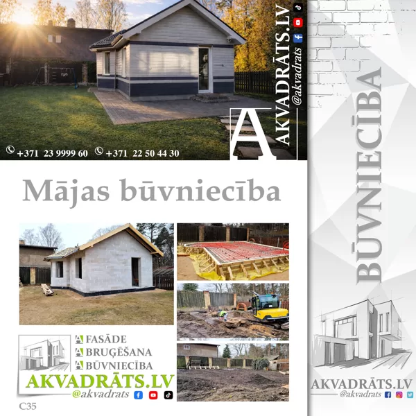Māju būvniecība